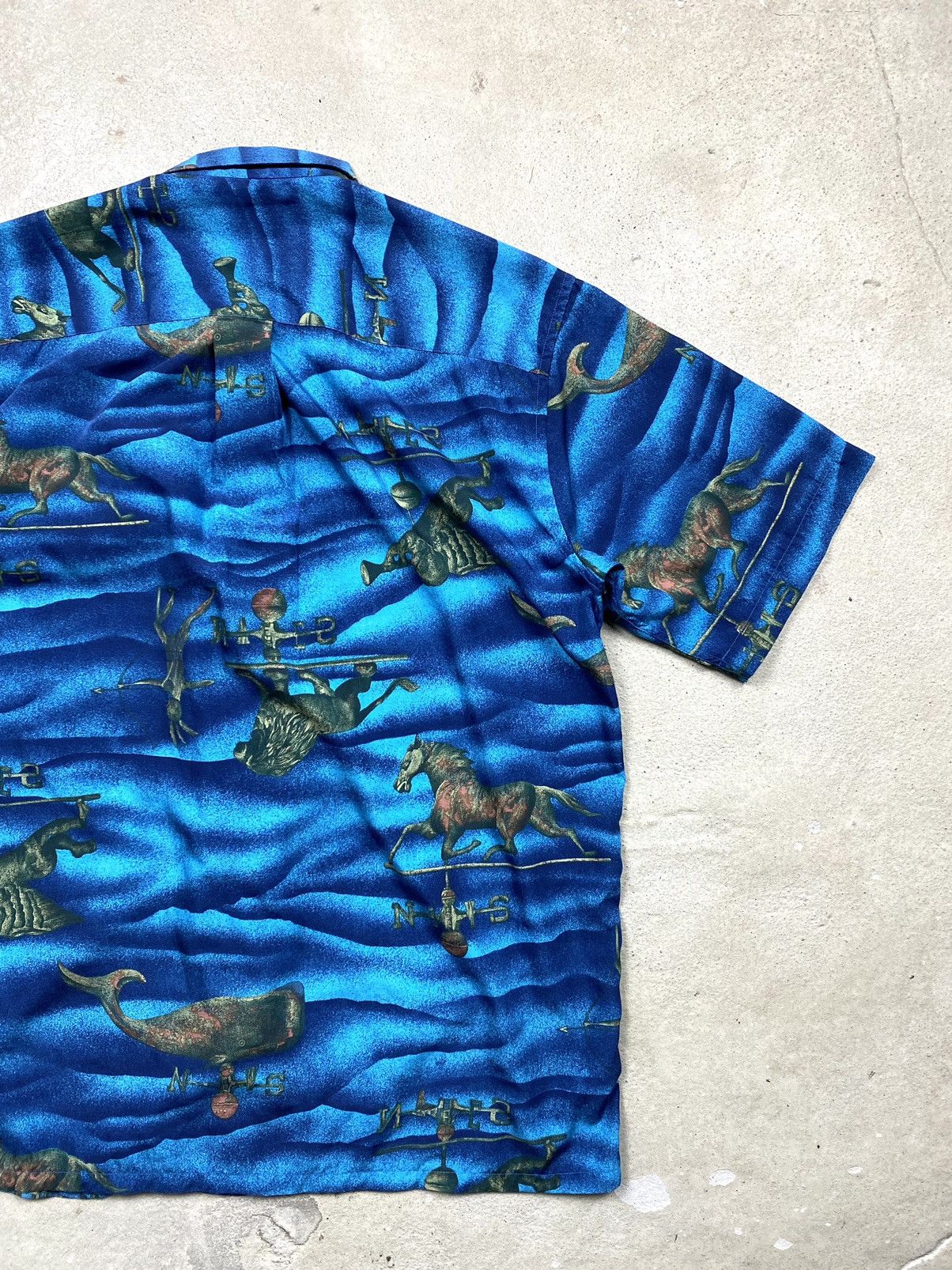 Vintage Rare! Vintage Guy Laroche Paris Hawaiian Shirt Y2K Size US M / EU 48-50 / 2 - 13 Thumbnail