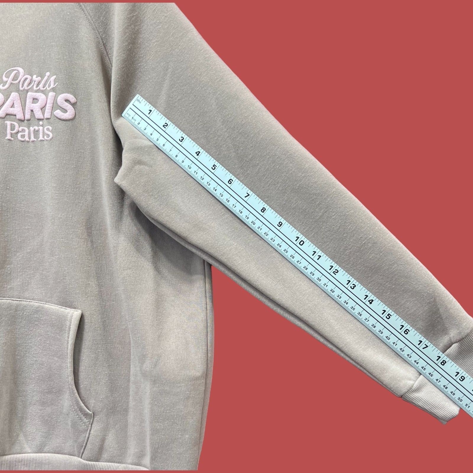 rue21 Rue 21 - Women's Long Sleeve Hooded Sweatshirt - Brown - Ext Size XL / US 12-14 / IT 48-50 - 7 Thumbnail