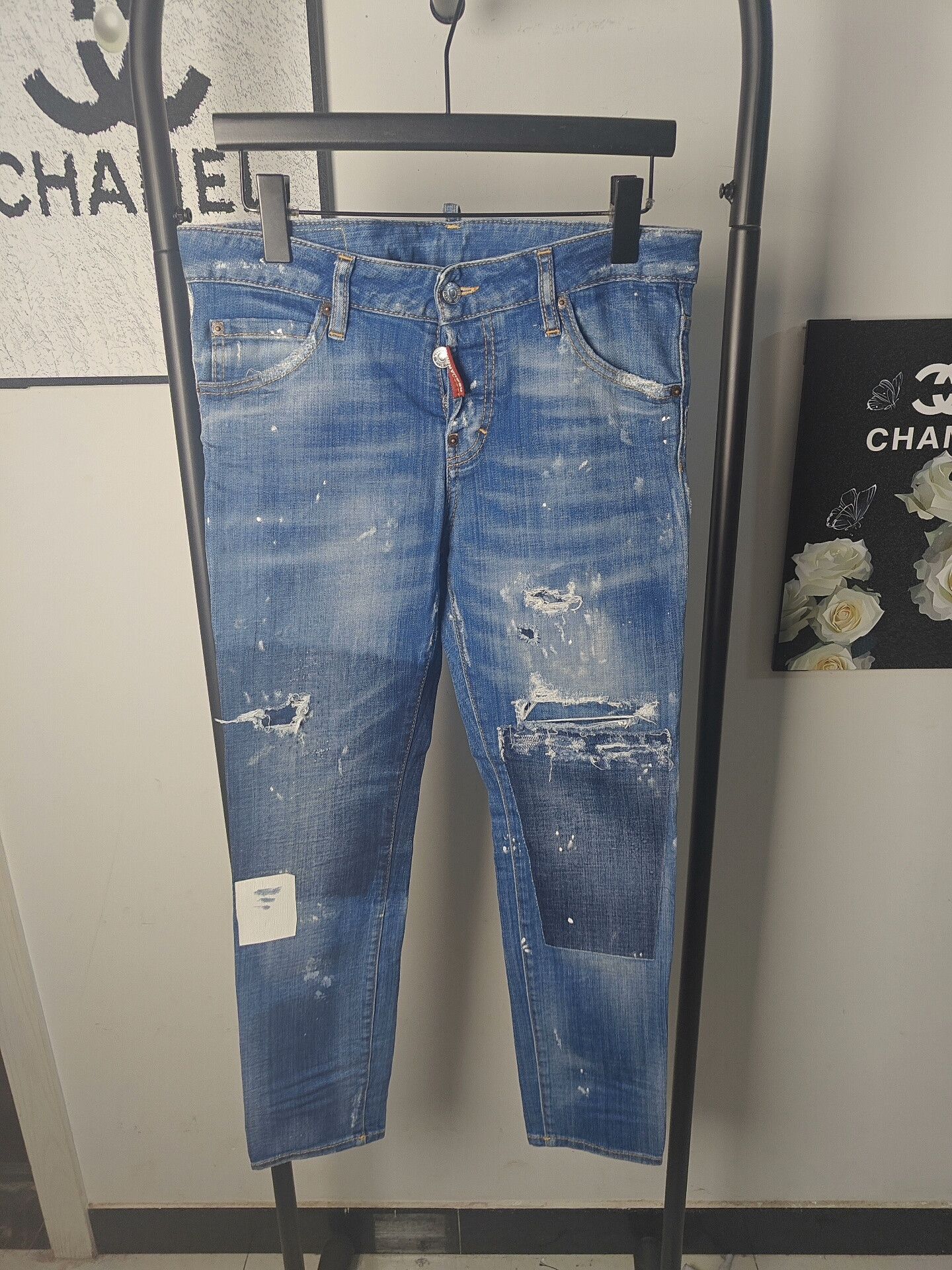 Dsquared2 Dsquared2 Denim White Denim Jeans 32 Men Size US 32 / EU 48 - 1 Thumbnail