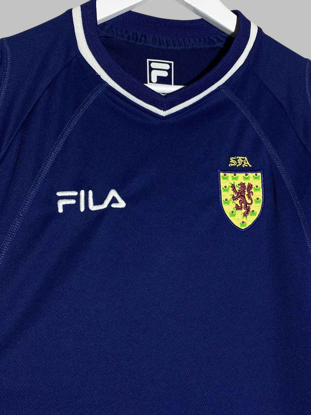 Fila Vintage Fila Scotland National Team 2000 Home Soccer Jersey Size US M / EU 48-50 / 2 - 3 Thumbnail