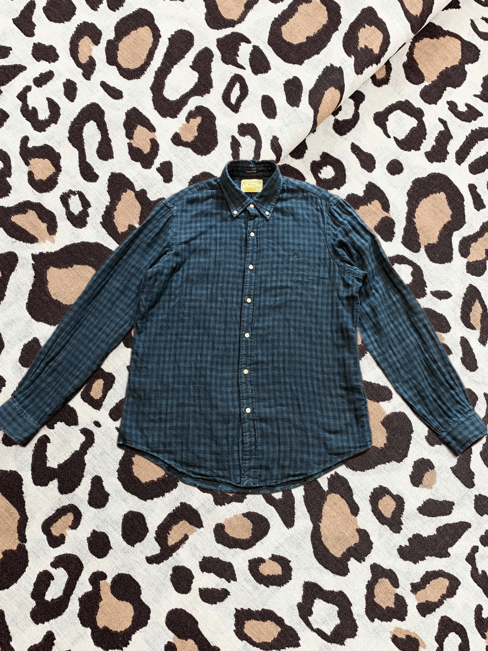Polo Ralph Lauren POLO RALPH LAUREN Men’s Checked Shirt Regular Fit Size US L / EU 52-54 / 3 - 1 Thumbnail