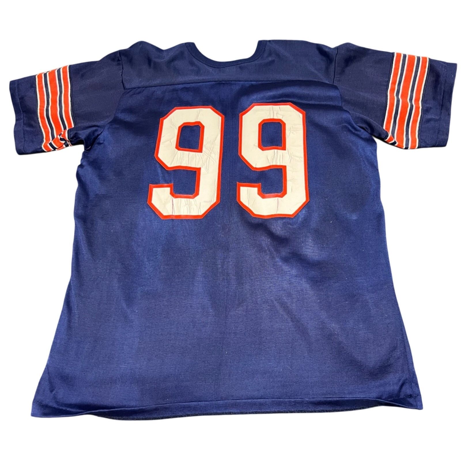 NFL VTG 80s Rawlings Chicago Bears #99 HAMPTON Single Stitch USA Size US L / EU 52-54 / 3 - 2 Thumbnail