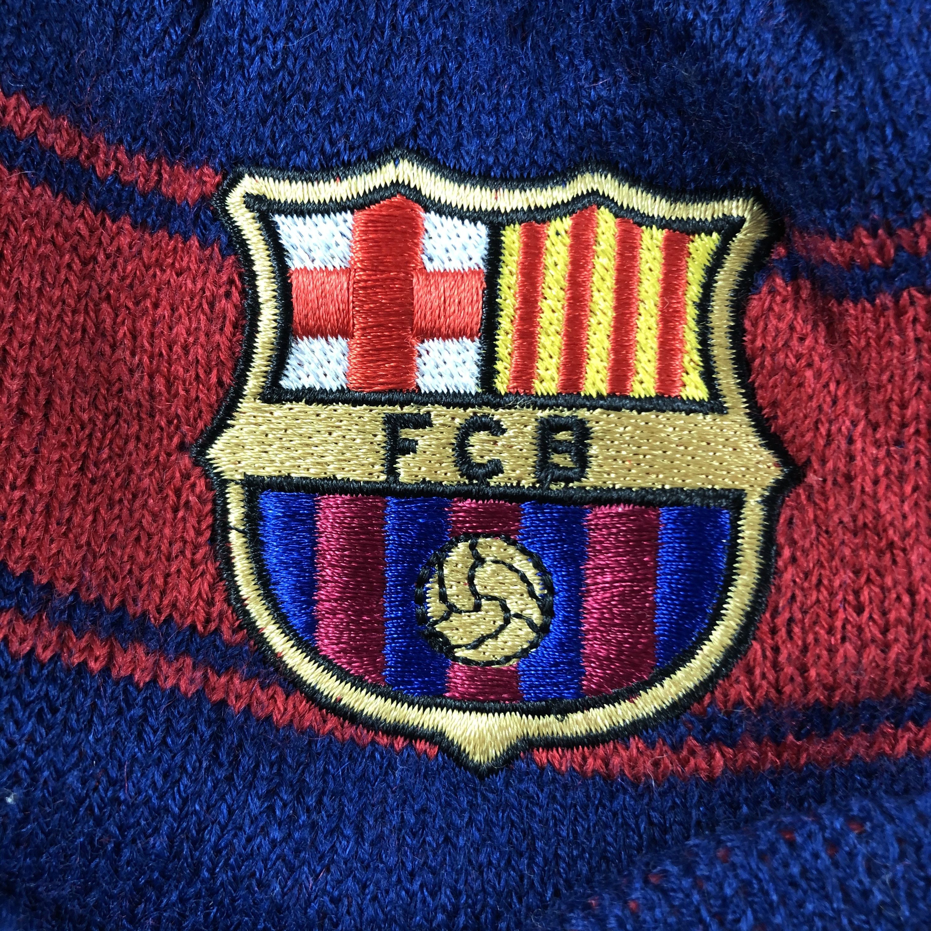 Other FC Barcelona Bobble Beanie Snow Hat Snow Cap -D219 Size ONE SIZE - 5 Thumbnail