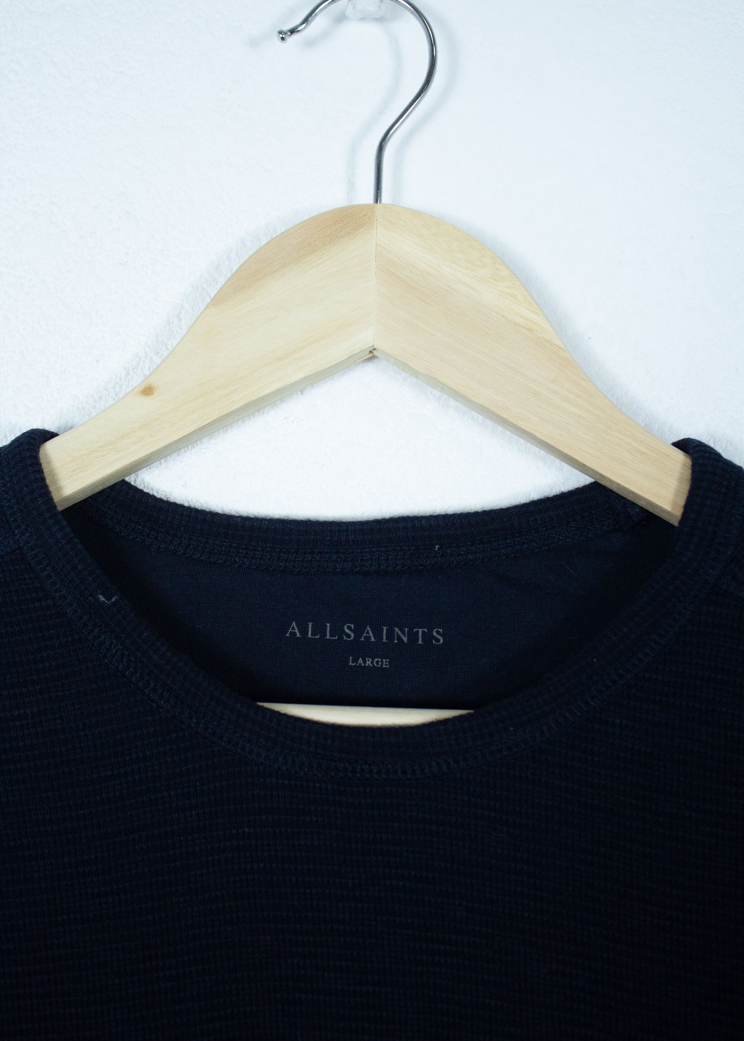 Allsaints ALL SAINTS Clash LS Crew Navy Avant Garde L Size US L / EU 52-54 / 3 - 2 Thumbnail