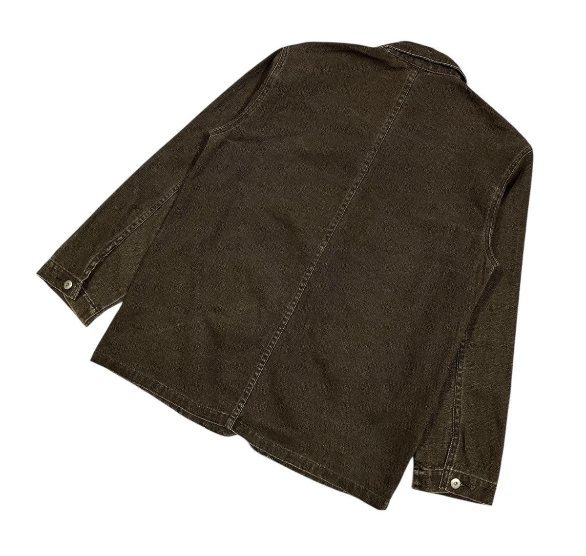 If Six Was Nine Vtg🔥Amore Puro Canvas Brown Chore Workers Jacket Size US M / EU 48-50 / 2 - 11 Thumbnail
