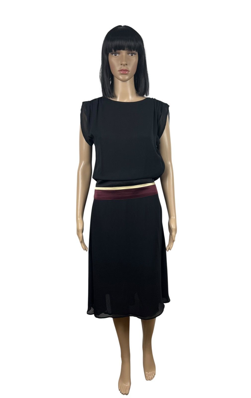 Allsaints Allsaints Silk Long Dress Pleated size XS Size XS / US 0-2 / IT 36-38 - 1 Thumbnail