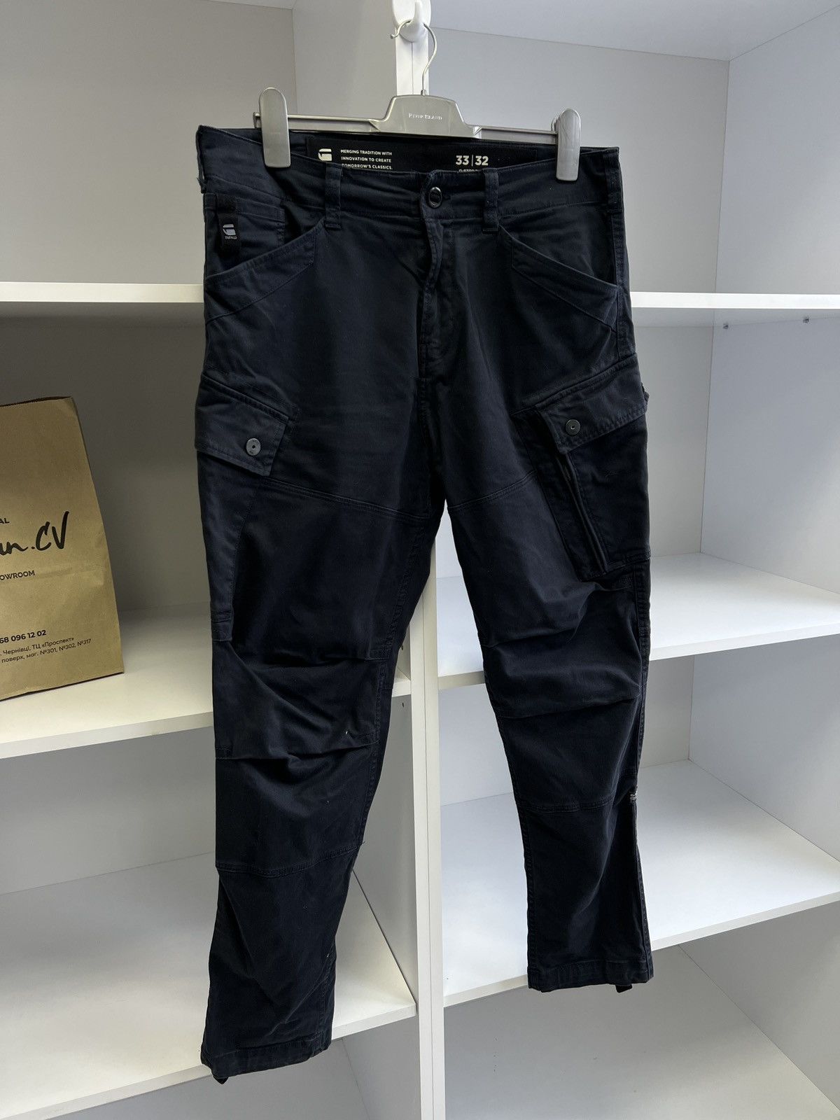 G-Star × Vintage Vintage G-Star Raw multi pocket pants Size US 33 - 4 Thumbnail