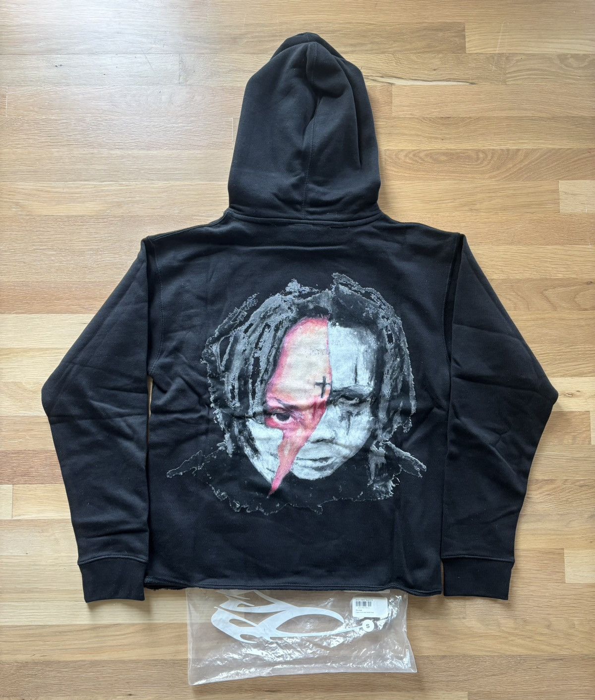 Revenge × Trippie Redd Revenge Trippie Redd Arch Logo Hoodie Size US S / EU 44-46 / 1 - 4 Thumbnail