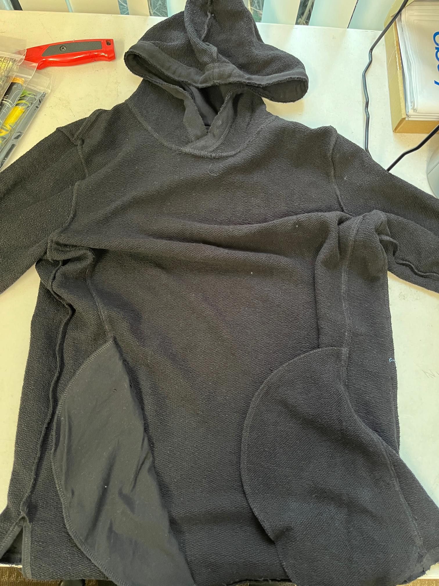 Divided Nirvana Distressed SmileyHoodie - Juniors/Womens - Small Size S / US 4 / IT 40 - 6 Thumbnail