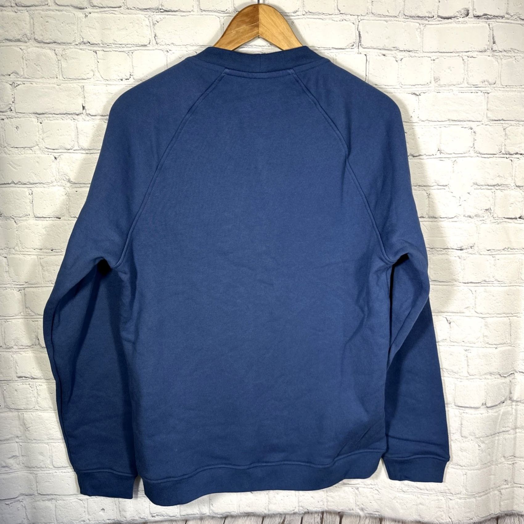 Vintage VINTAGE American Giant Mens Snap Henley Sweatshirt Blue Cotton Fleece USA Small Size US S / EU 44-46 / 1 - 7 Thumbnail