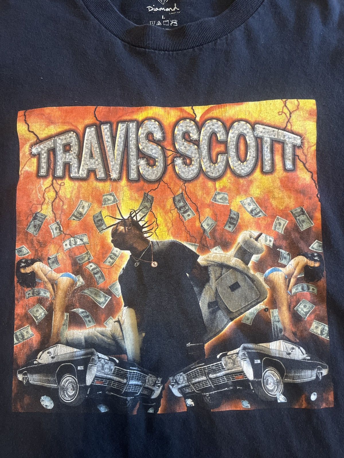 Diamond Supply Co. × Travis Scott Diamond supply co. X Travis Scott tee Size US M / EU 48-50 / 2 - 6 Thumbnail