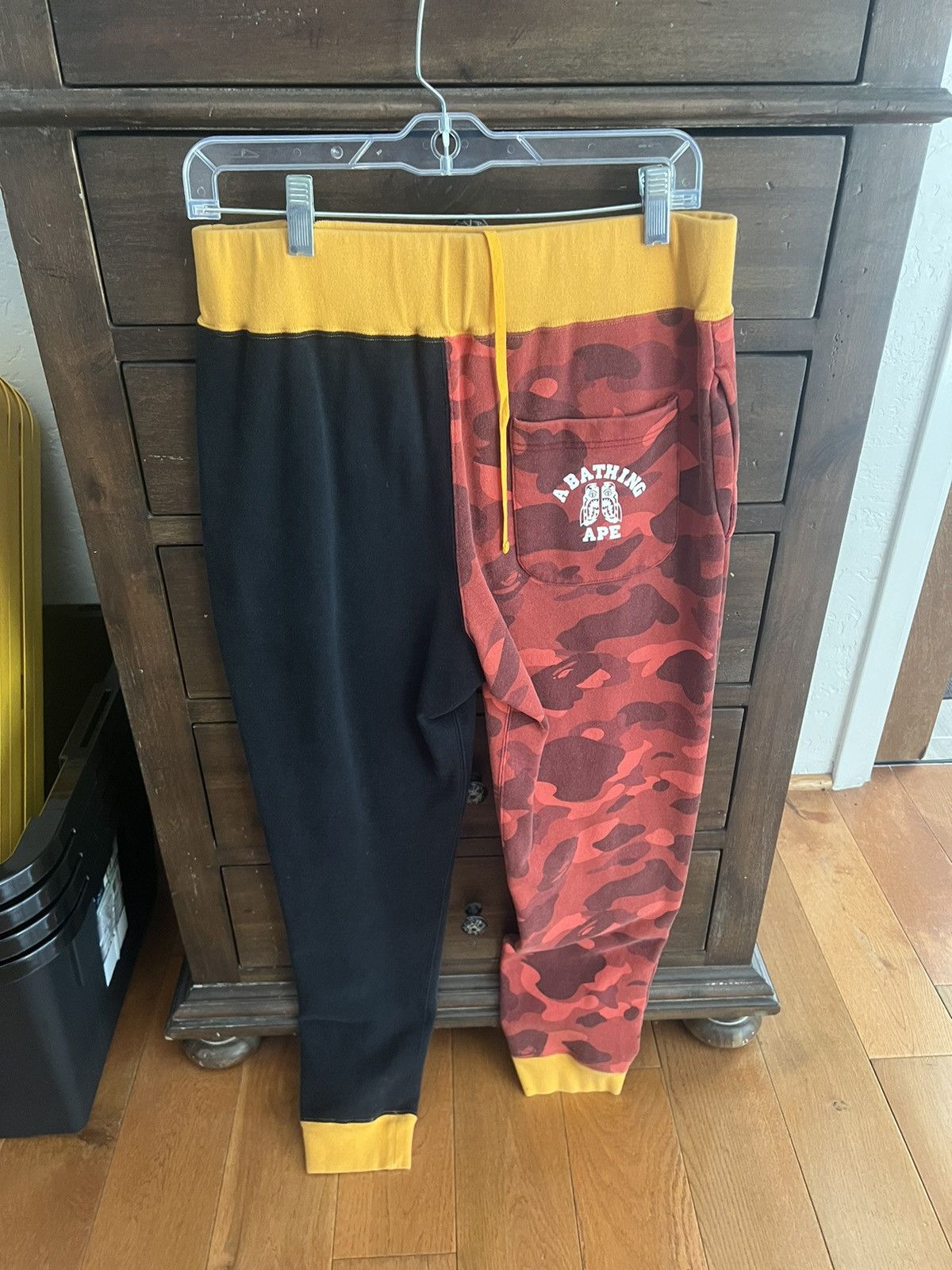 Bape Bape Tiger Shark Cuffed Sweatpants Size US 33 - 2 Thumbnail