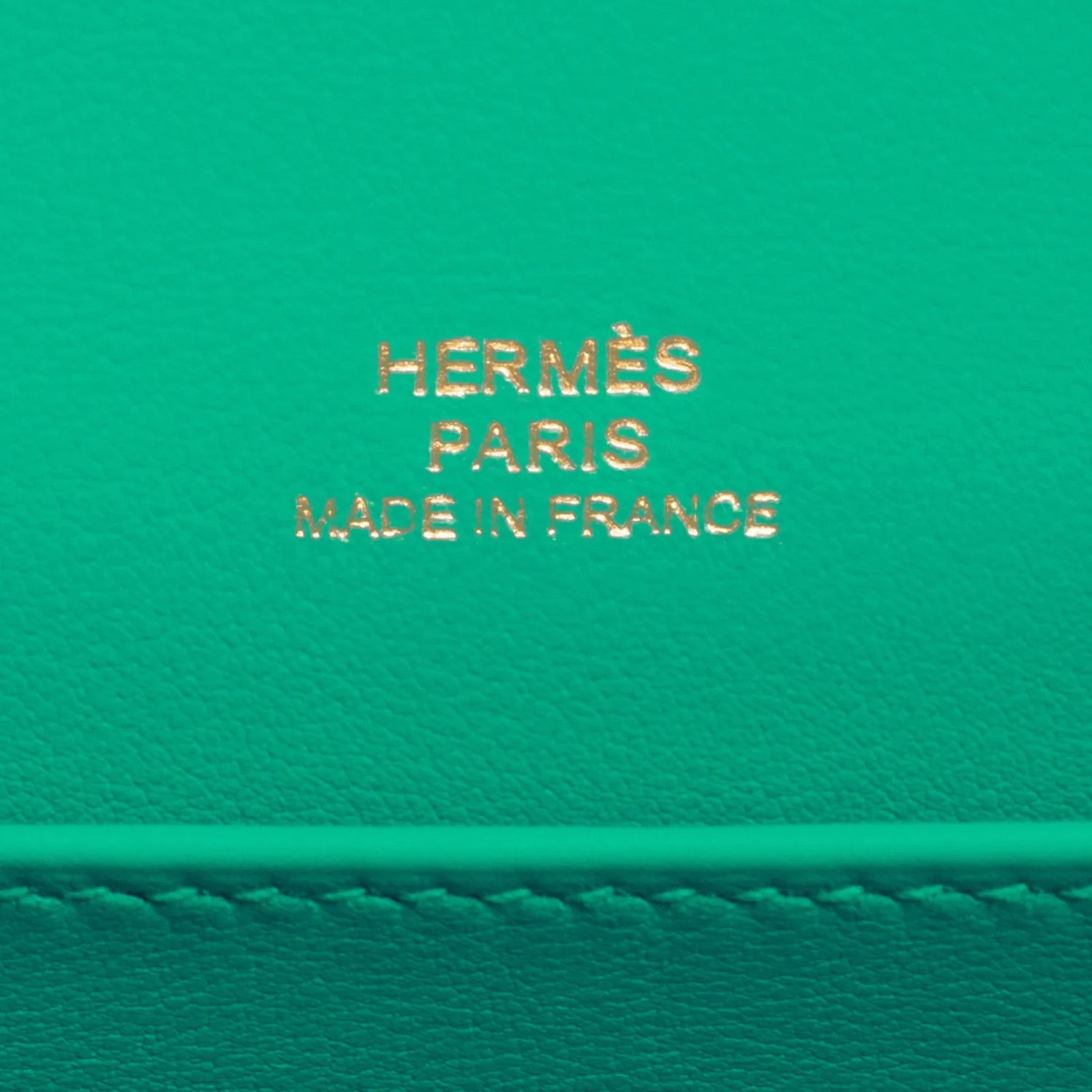 Hermes Hermes Kelly Pochette Mini Kelly Gold Hardware Clutch Bag Size ONE SIZE - 7 Thumbnail