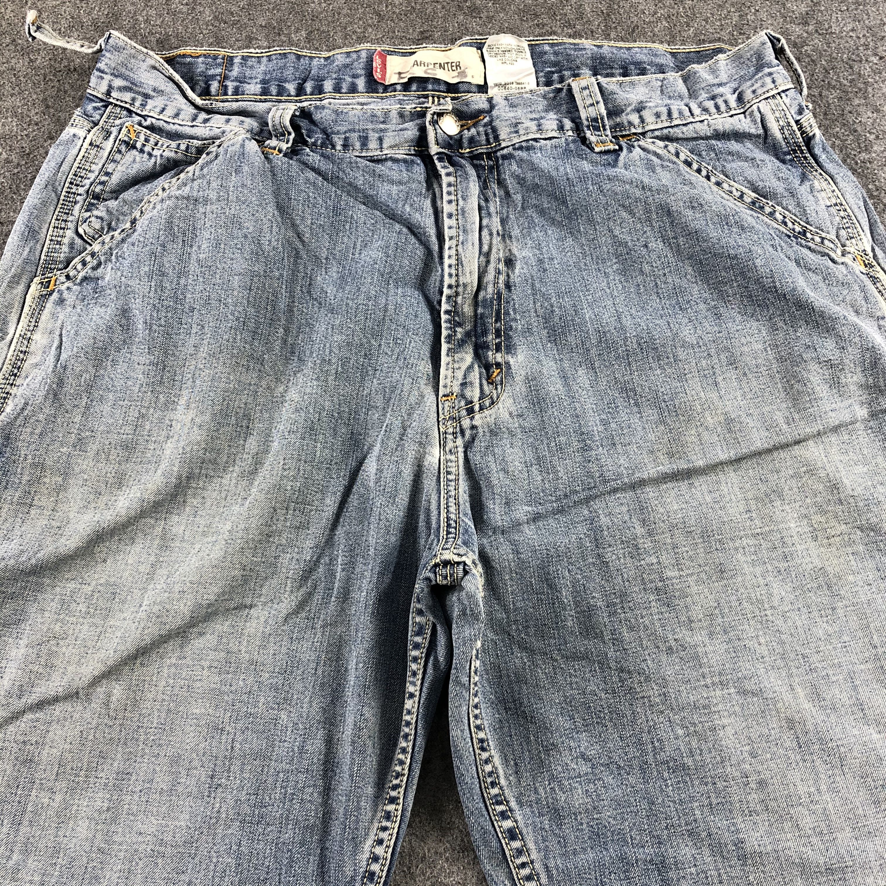 Levi's Vintage Blue Wash Levis Baggy Jeans-J2290 Size US 36 / EU 52 - 3 Thumbnail