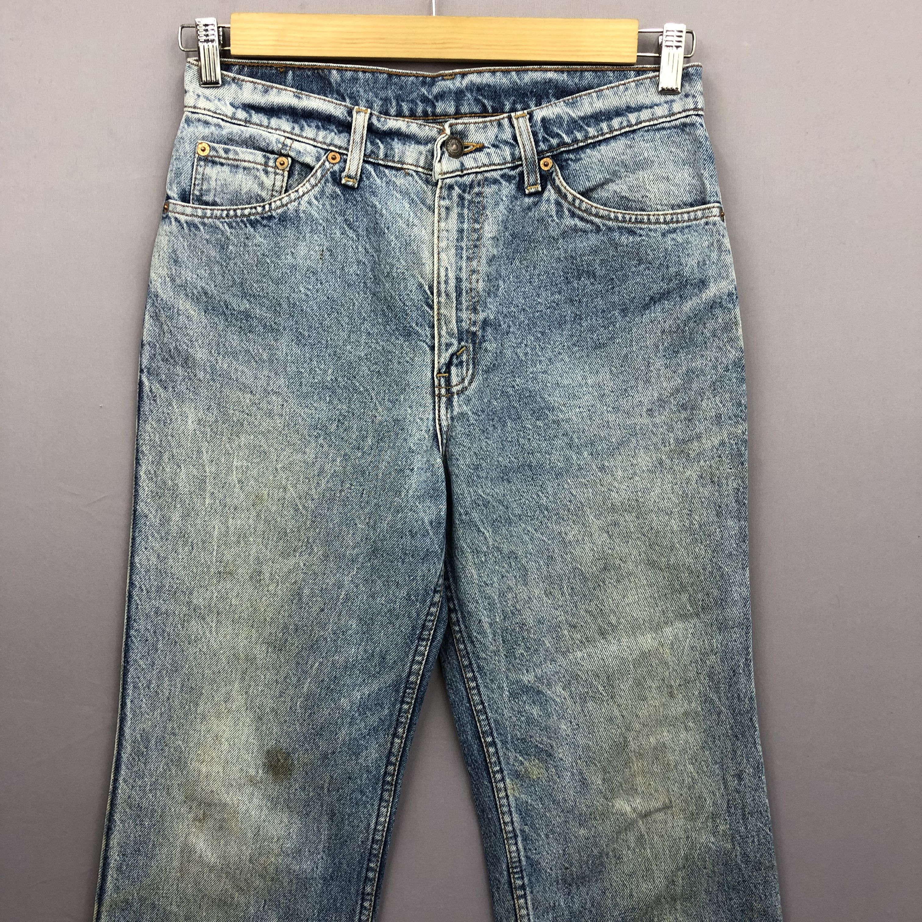 Levi's Vintage 90s Levis 505 Stone Wash Jeans Levi's Faded Denim Size US 30 / EU 46 - 3 Thumbnail