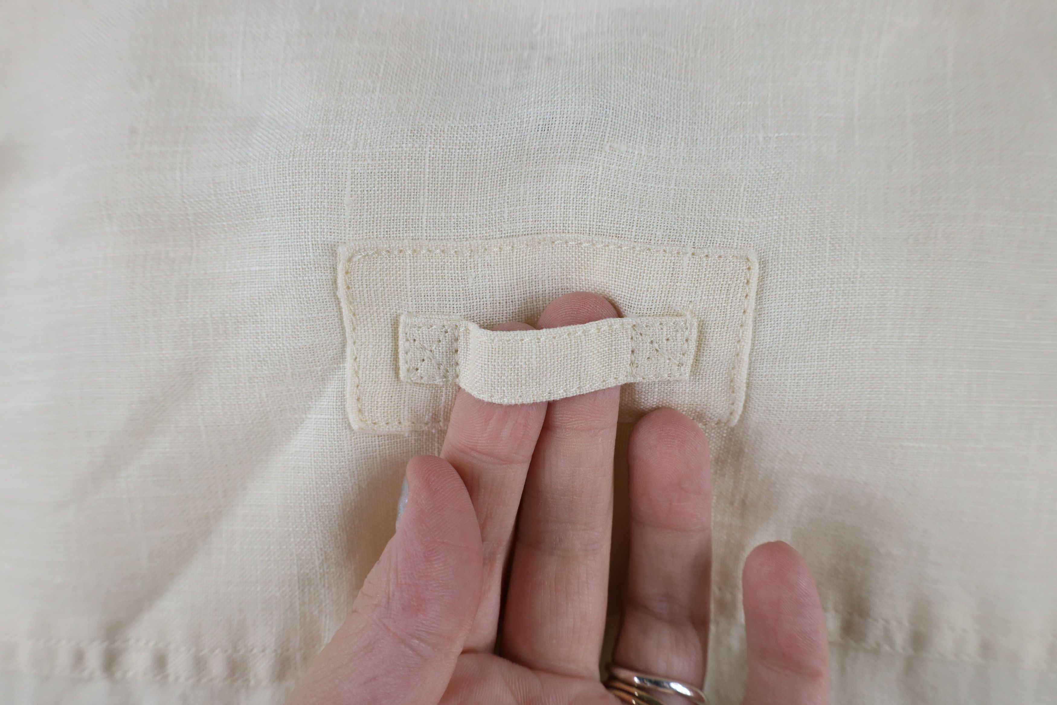 Orvis × Vintage Vintage Orvis Linen Safari Bush Collared BUtton Shirt Cream Size US XL / EU 56 / 4 - 13 Thumbnail