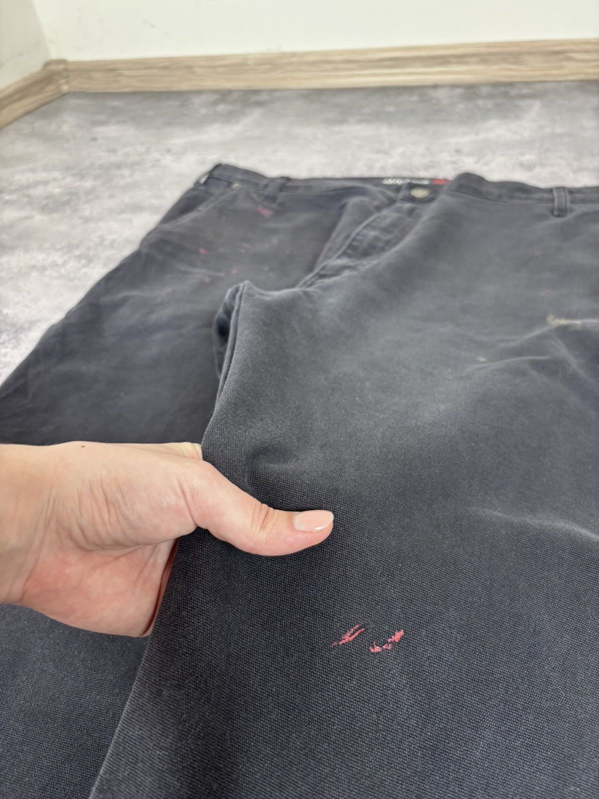 Dickies Dickies Flex Men’s Carpenter Pants Trousers Navy Workwear Size US 44 / EU 60 - 13 Thumbnail