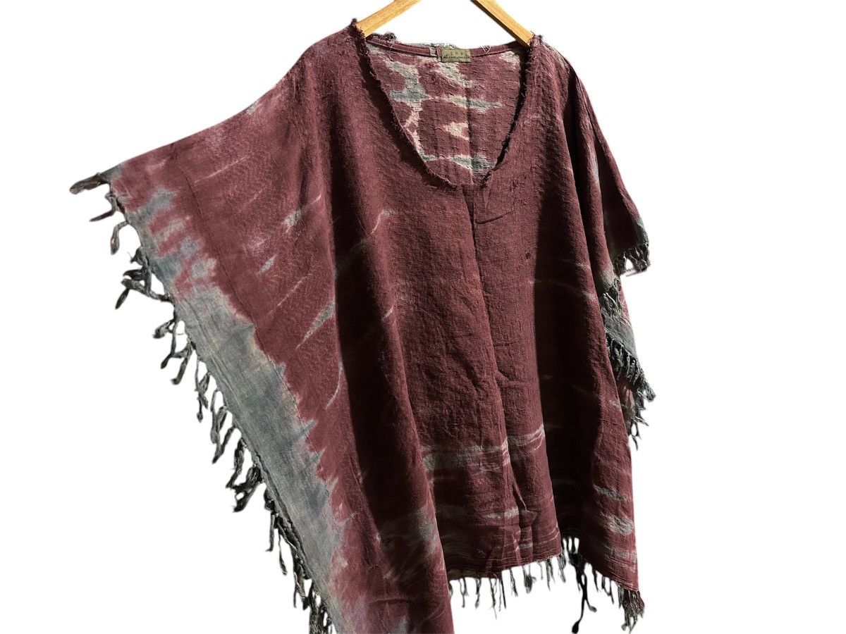 GOA 🔥Y2K Archived Goa Frayed Tie Dye Oversized Shirt Size US XXL / EU 58 / 5 - 1 Thumbnail