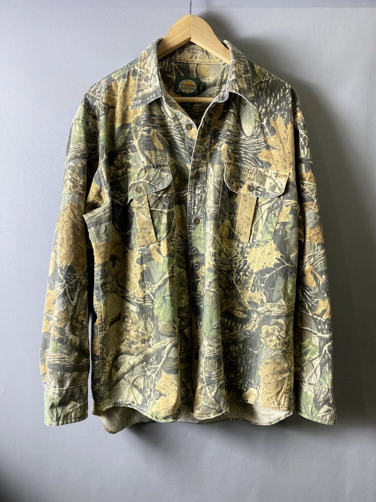 Cabelas Vintage Cabela’s Camo Realtree shirt Size US L / EU 52-54 / 3 - 1 Thumbnail