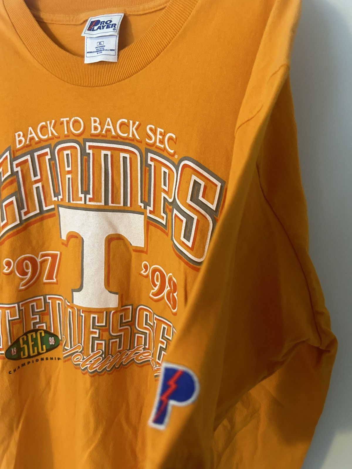 Pro Player Tennessee Volunteers back to back SEC Champions 97 98 Size US XL / EU 56 / 4 - 4 Thumbnail