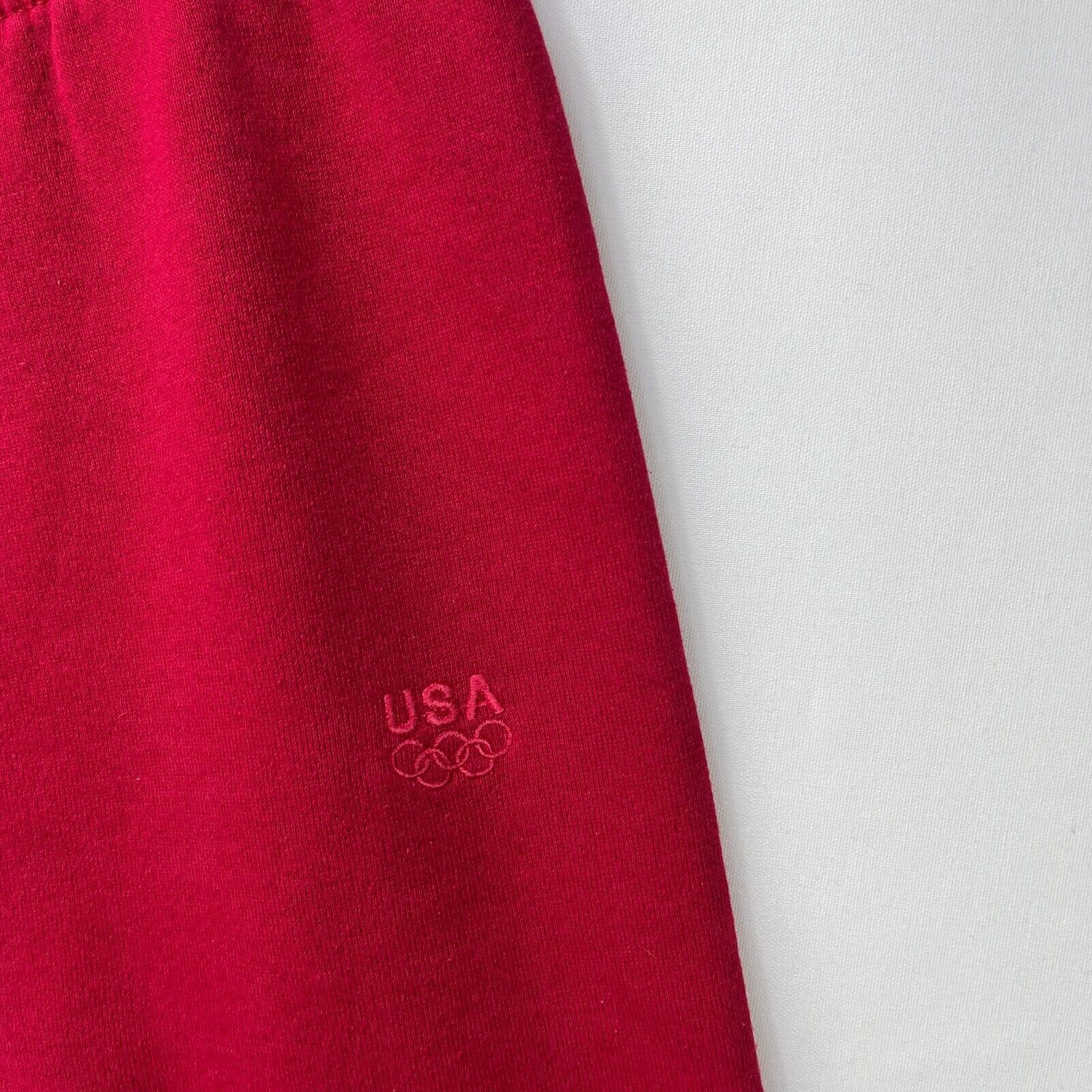 Vintage Vintage '90s USA Olympic Sweatpants Large Made in USA Cuffed Size US 36 / EU 52 - 3 Thumbnail