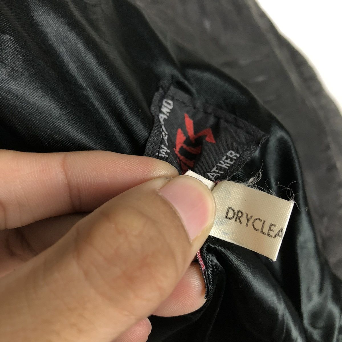 Vintage 🔥VINTAGE BIKER LEATHER JACKET SKIN-FITS ISSEY MIYAKE Size US M / EU 48-50 / 2 - 19 Thumbnail