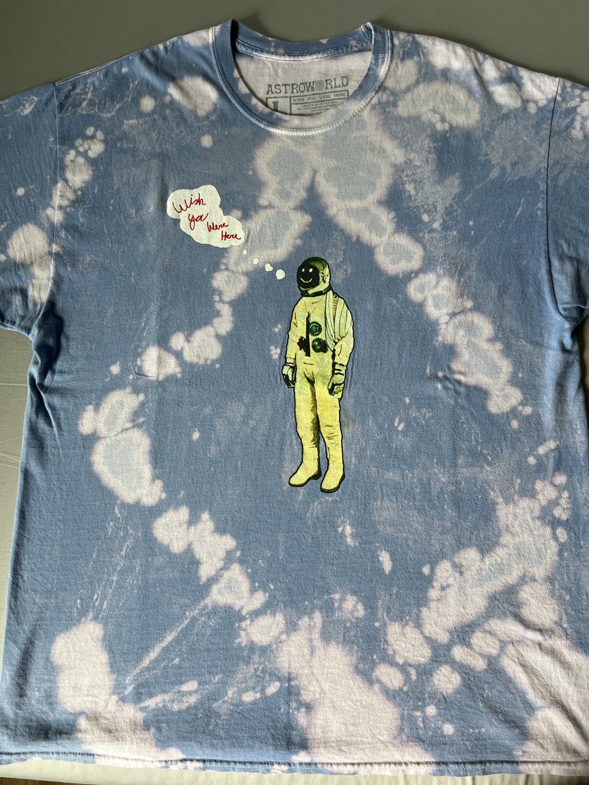 Travis Scott Travis Scott Astroworld Wish You Were Here Astro Tie Dye L Size US L / EU 52-54 / 3 - 1 Thumbnail