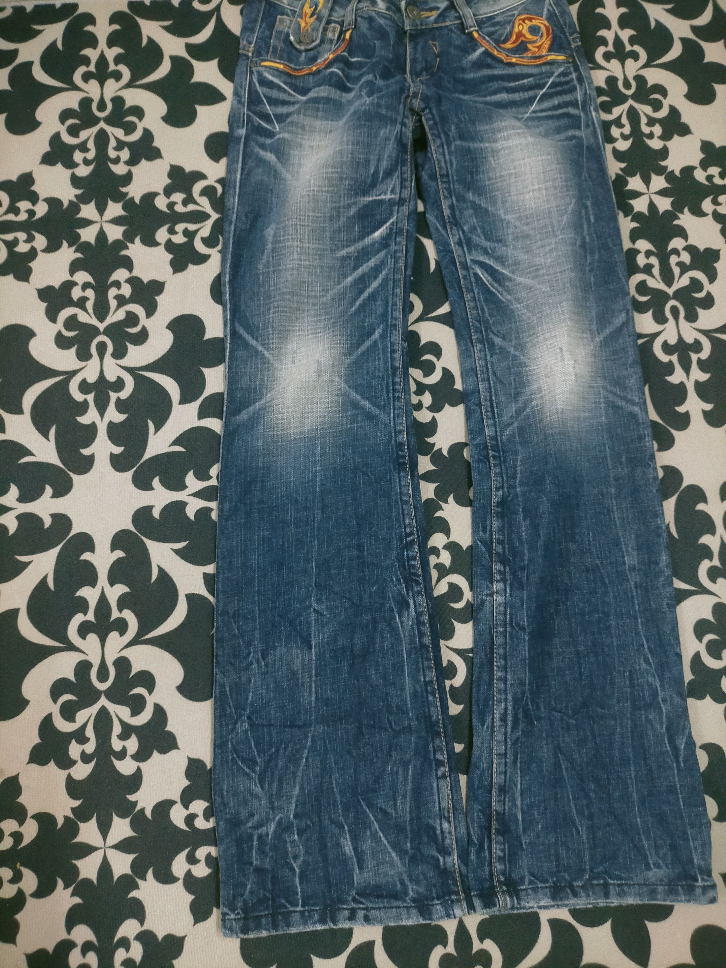 Tornado Mart 🔥Insane Studio RP Mudwash Flared Jeans Size US 29 - 5 Thumbnail