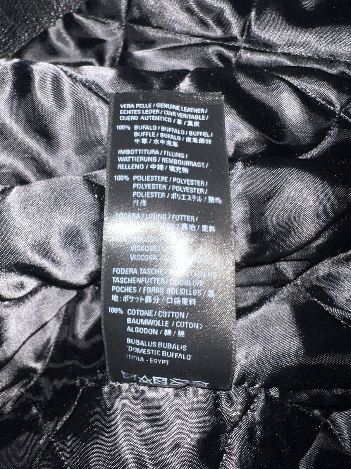 Balenciaga Balenciaga Logo Leather Jacket Size US L / EU 52-54 / 3 - 14 Thumbnail