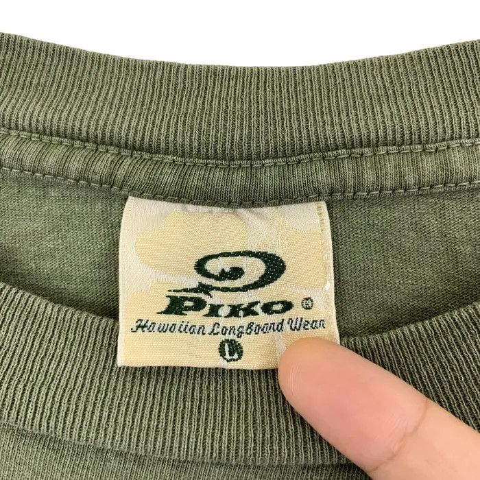 Vintage Vintage PIKO HAWAII SUNRISE Surf Longboard Tee Shirt Top Size US L / EU 52-54 / 3 - 9 Thumbnail