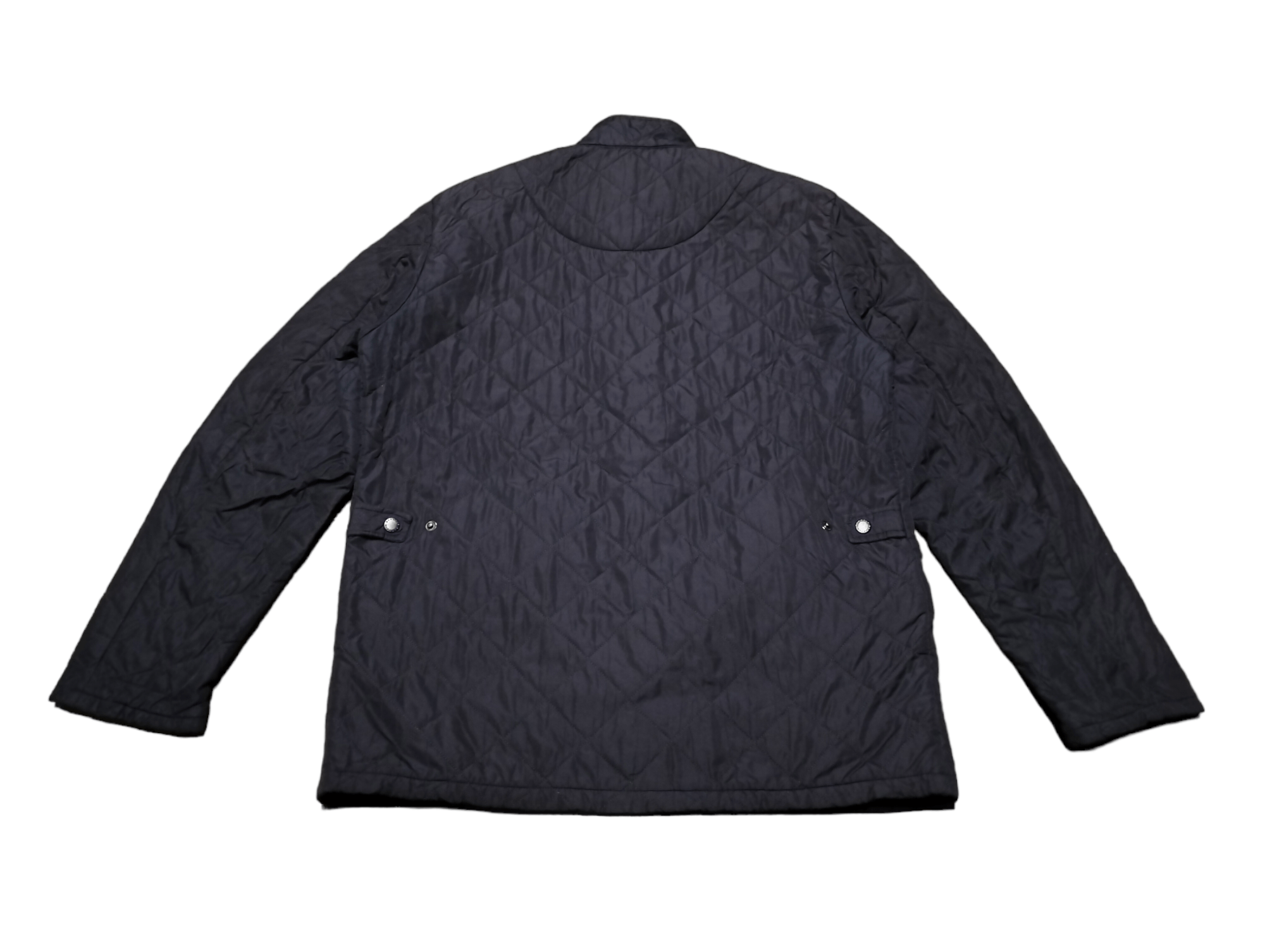 Barbour Vintage Barbour Quilted Zipper Button Jacket Sunfaded Size US M / EU 48-50 / 2 - 2 Thumbnail