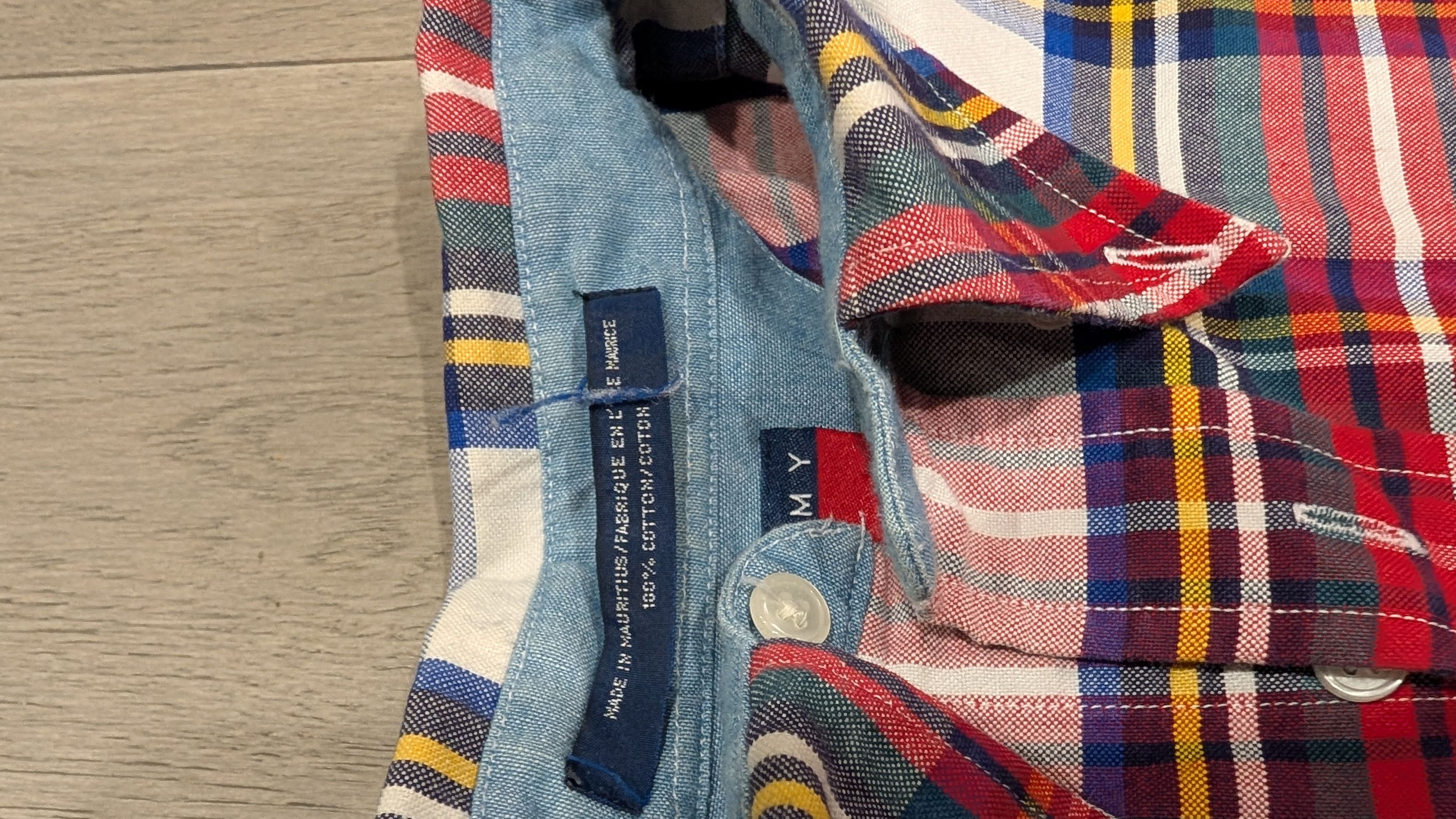 Tommy Hilfiger Vintage Tommy Hilfiger Button Up Shirt NOT GOING ANY LOWER Size US L / EU 52-54 / 3 - 3 Thumbnail