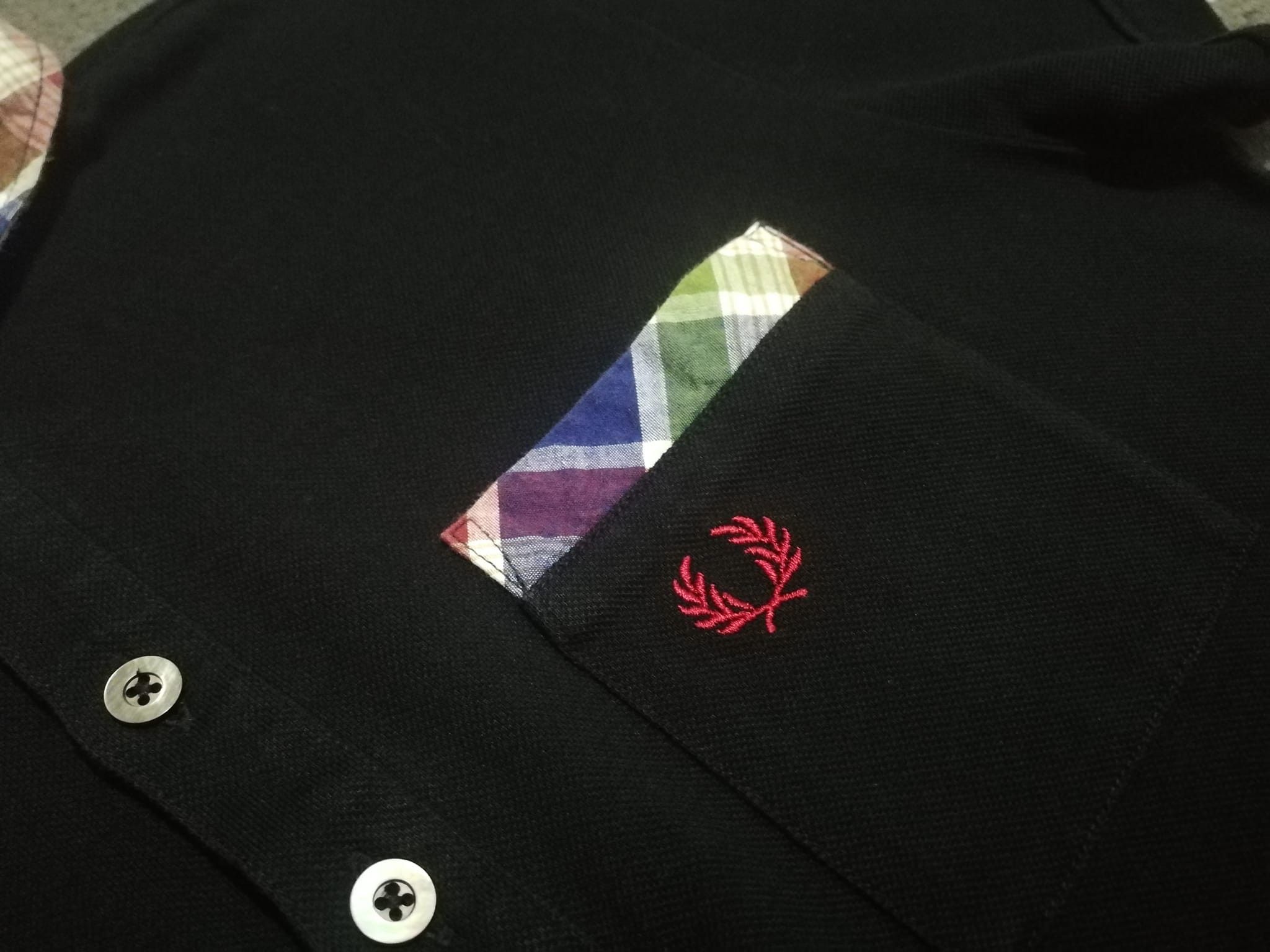 Fred Perry × Japanese Brand FRED PERRY black polo woman XS Size XS / US 0-2 / IT 36-38 - 9 Thumbnail