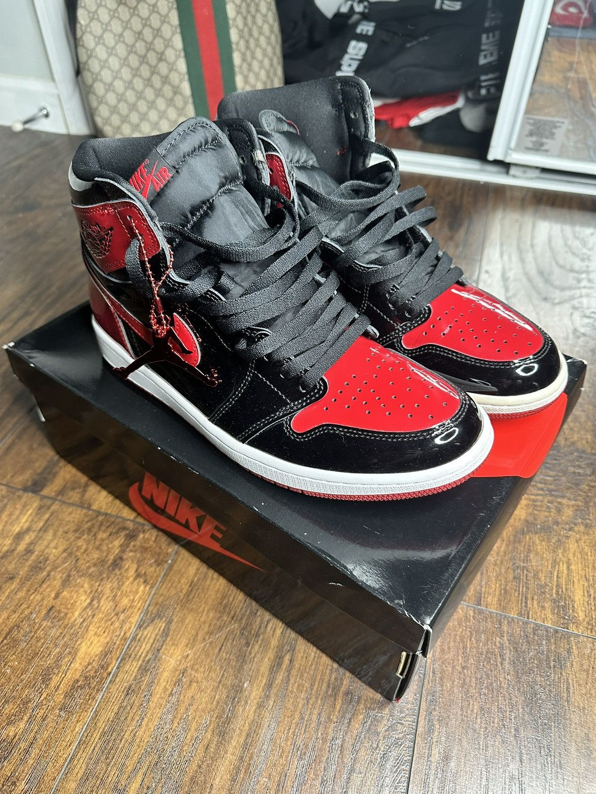 Jordan Brand Patent Bred Jordan 1 Size US 10 / EU 43 - 1 Thumbnail