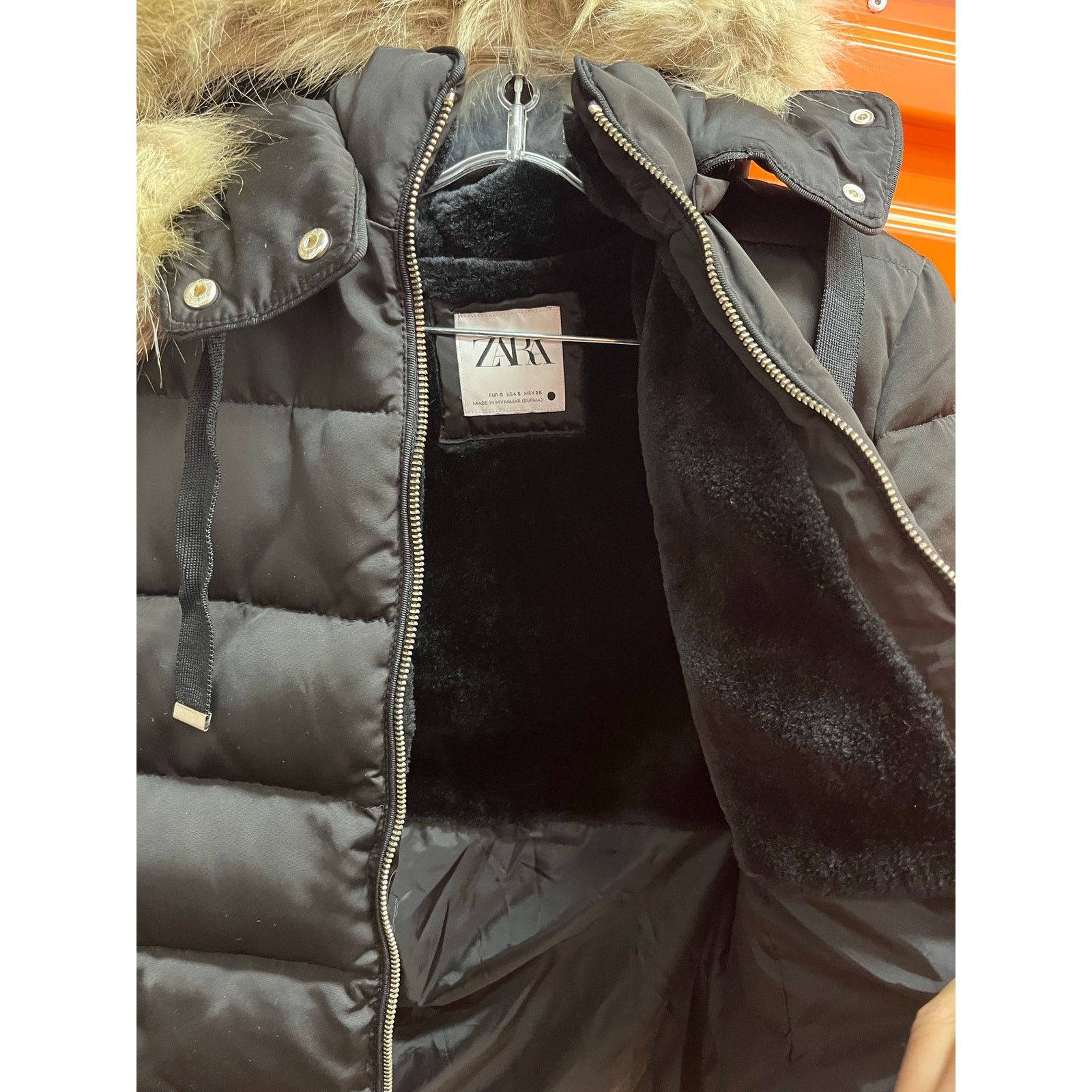 Zara Zara - Duck Down Puffer / S / Black Size S / US 4 / IT 40 - 5 Thumbnail