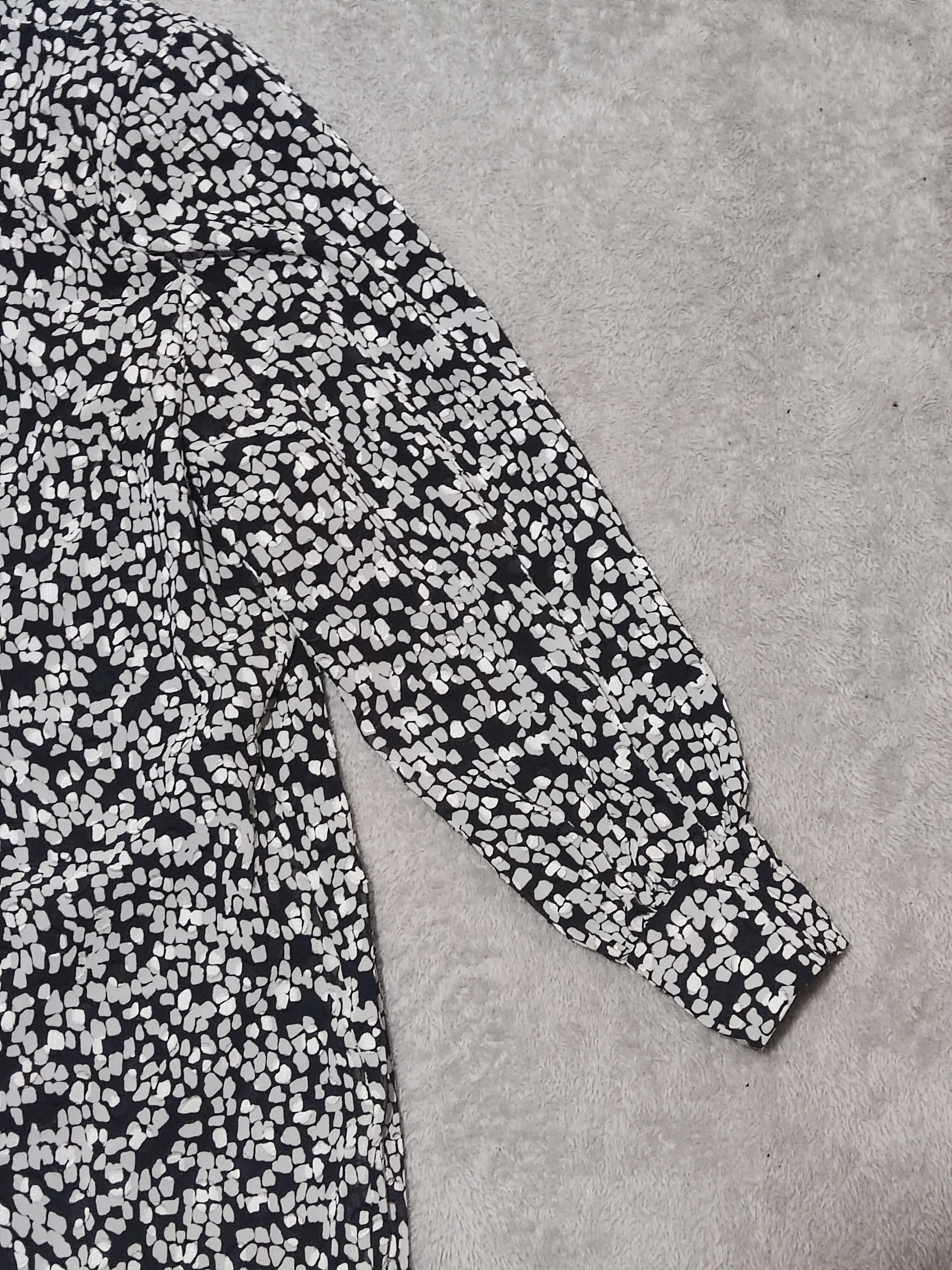 Hanae Mori Vintage Hanae Mori Boutique 1980s Abstract Print Dress Size M / US 6-8 / IT 42-44 - 6 Thumbnail
