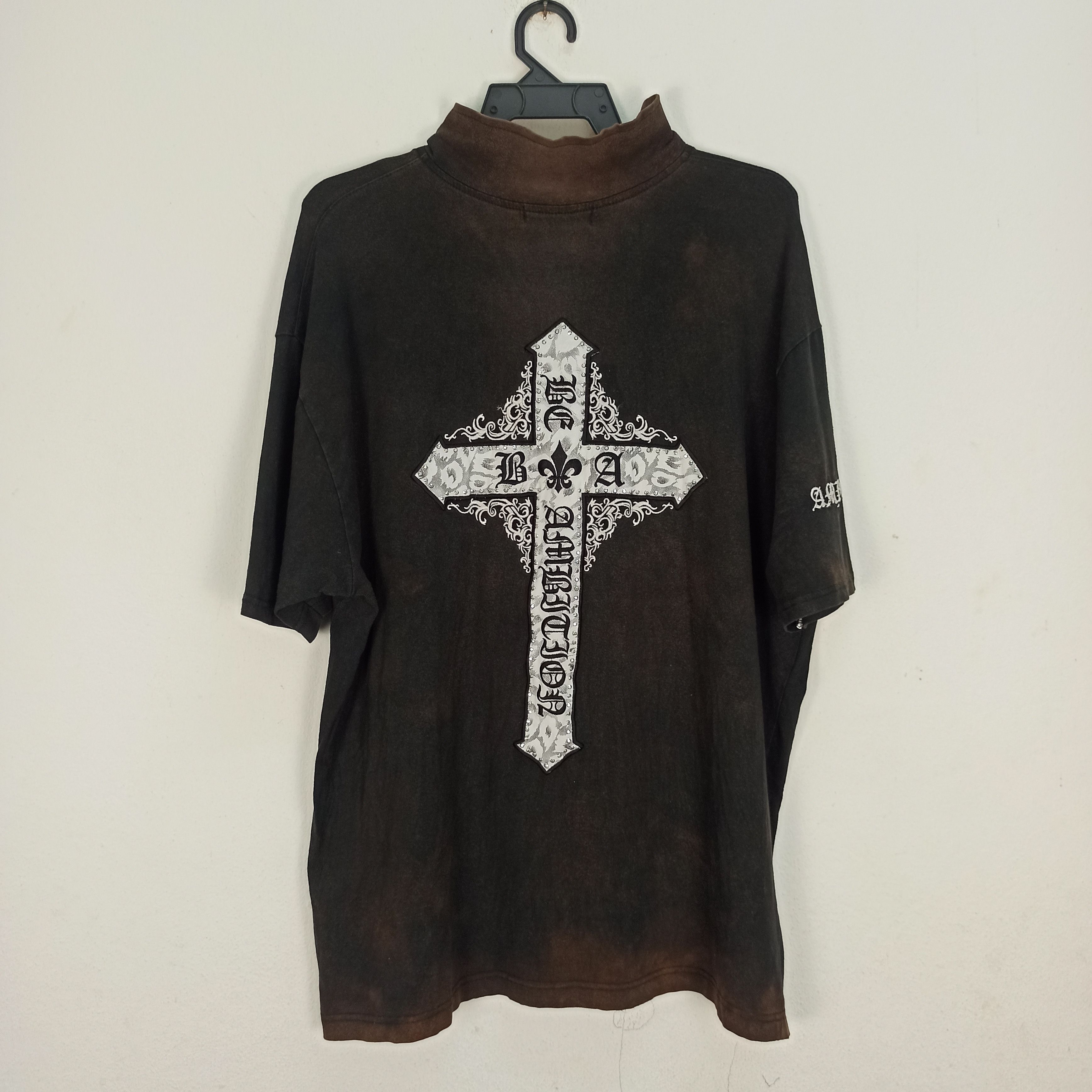 If Six Was Nine Rare Poem Asid Wash AMBILION Croos Logo Style LGB/Ifsix Tees Size US XL / EU 56 / 4 - 1 Thumbnail