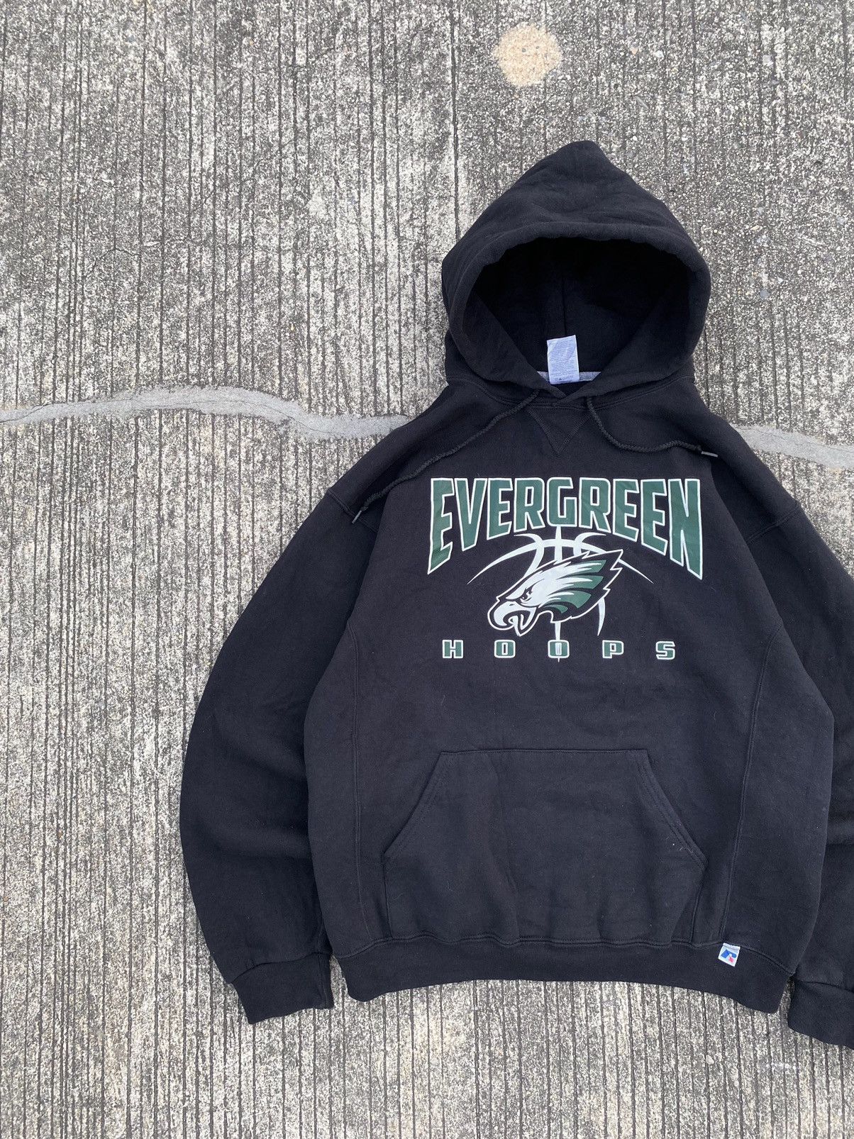 Russell Athletic Vintage Russell Athletic Hoodie EVERGREEN Size US L / EU 52-54 / 3 - 2 Thumbnail