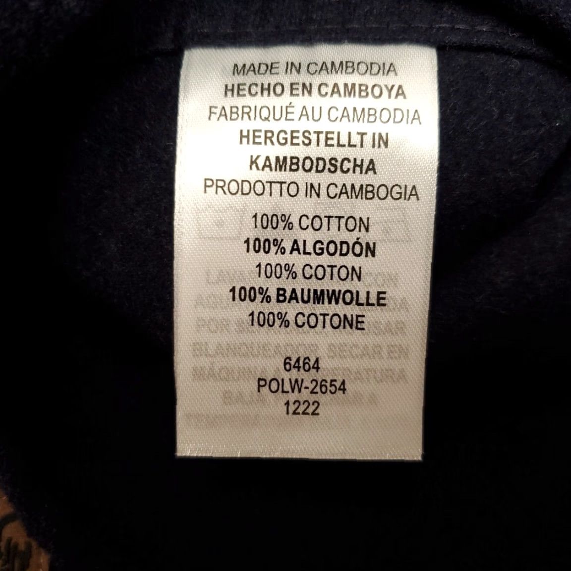 Vintage Empire CAT Caterpillar Shirt Mens XXXL Navy Blue Chamois Flannel Long Sleeve Size US XXL / EU 58 / 5 - 7 Thumbnail