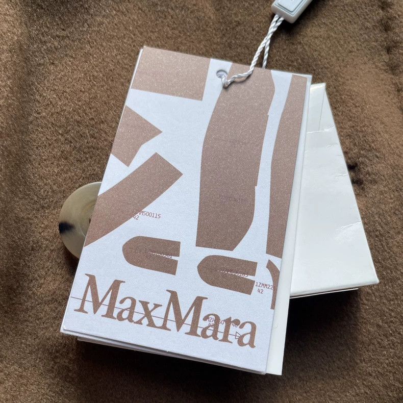 Max Mara Max Mara 101801 Classic double-faced woolen loose breasted Size L / US 10 / IT 46 - 8 Thumbnail
