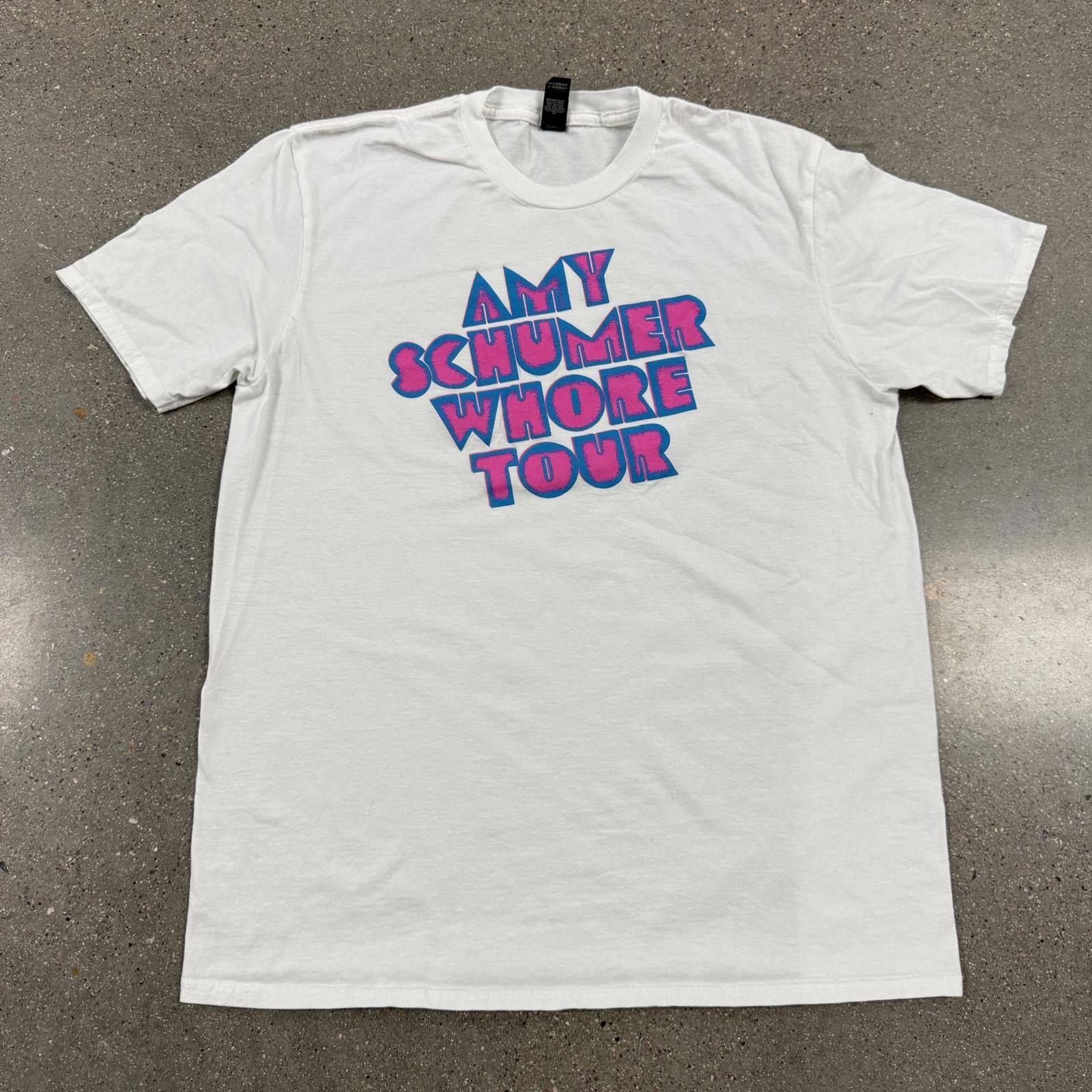 Anvil NWOT Amy Schumer Whore Tour T-Shirt - L Size L / US 10 / IT 46 - 1 Thumbnail
