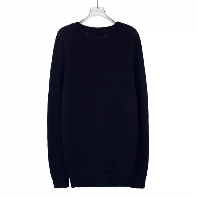 Fendi Fendi Black Logo Knit Long Sleeve Sweater Size US L / EU 52-54 / 3 - 2 Thumbnail