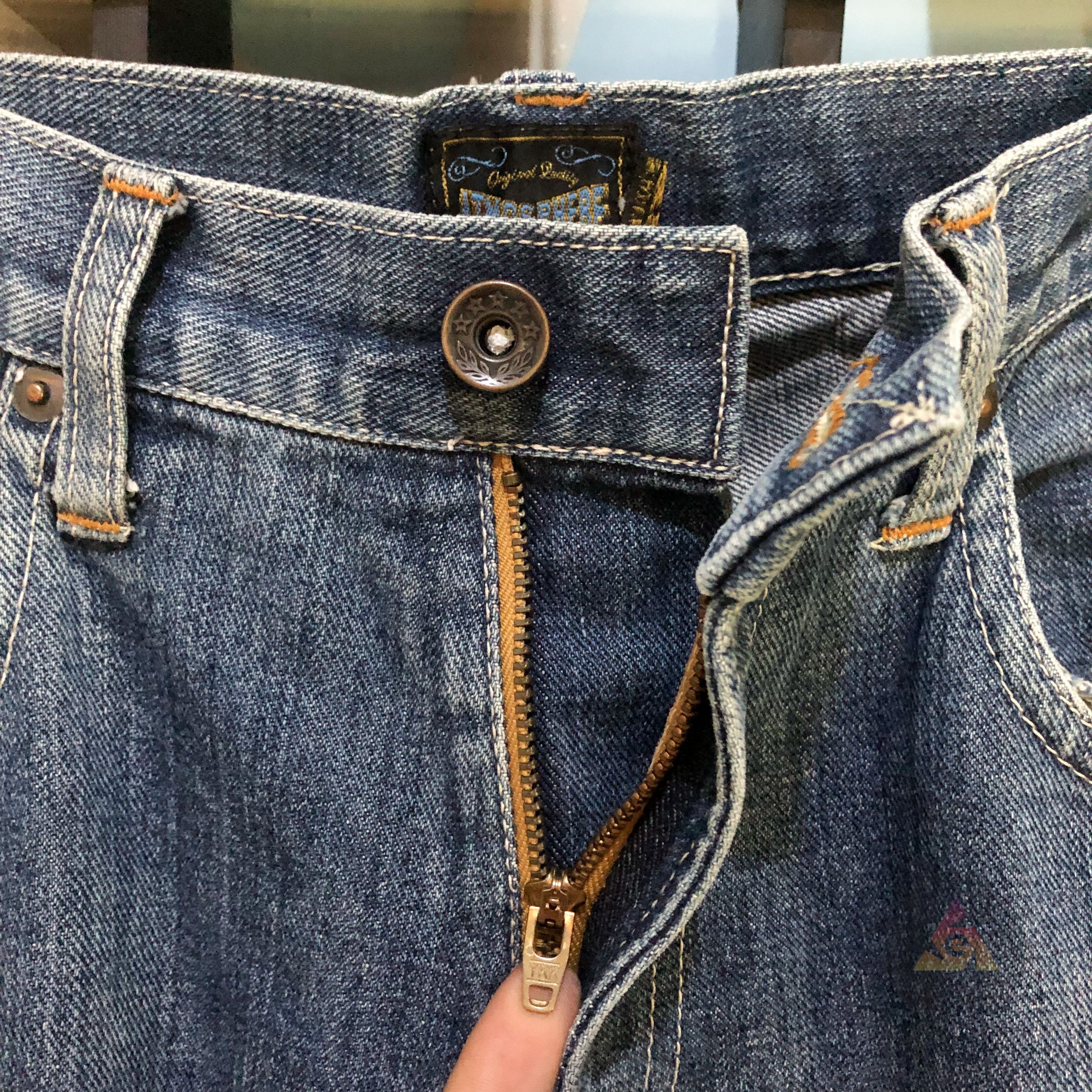 Japanese Brand × atmos Vintage Atmos Phere Denim Jeans 2010 Y2K Size US 29 - 5 Thumbnail