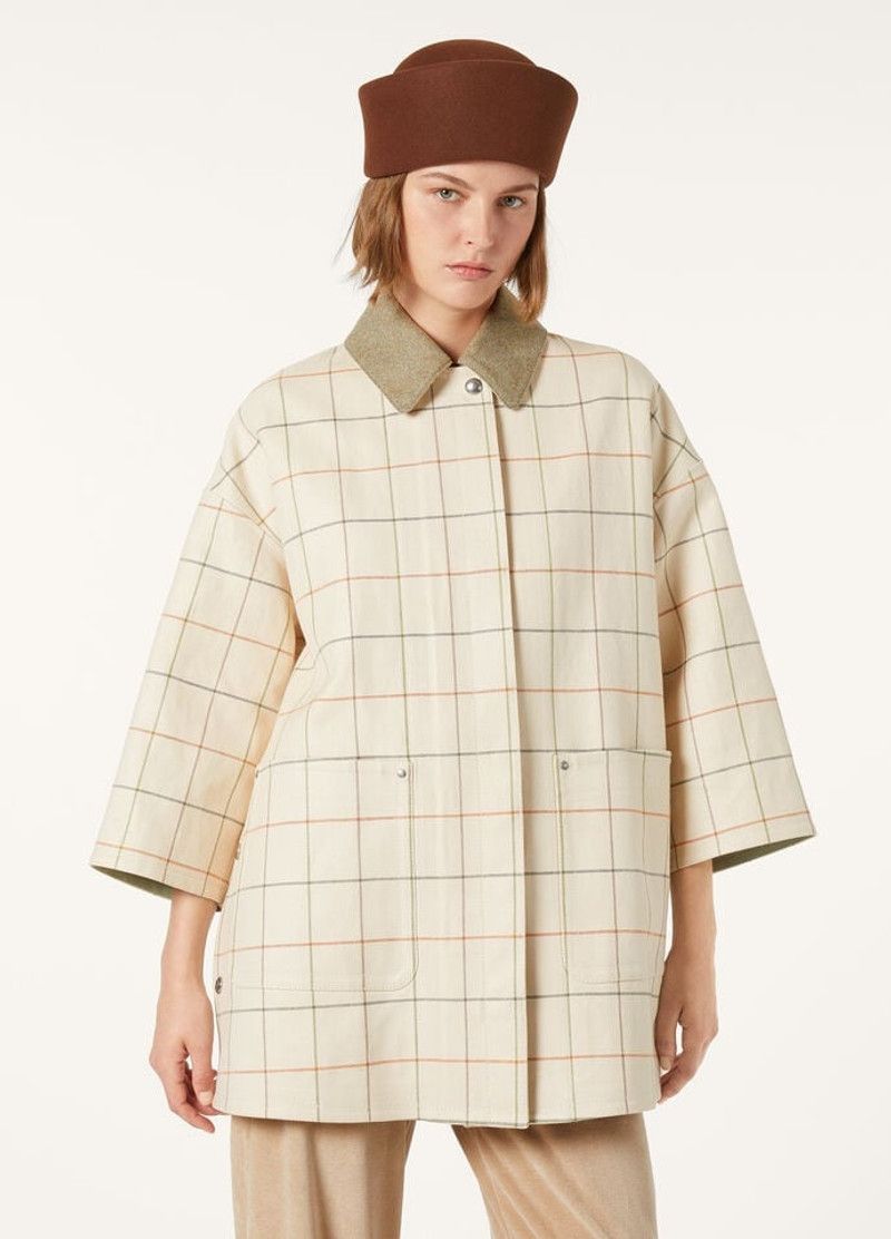 Loro Piana o1srvl11e0526 FAP0443 Spencer Trench Coat in Multicolor Size L / US 10 / IT 46 - 4 Thumbnail