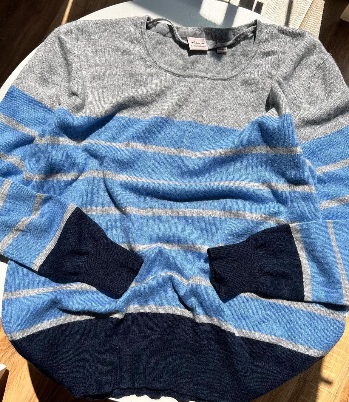 Other Adagio silk cashmere sweater Size L / US 10 / IT 46 - 2 Thumbnail