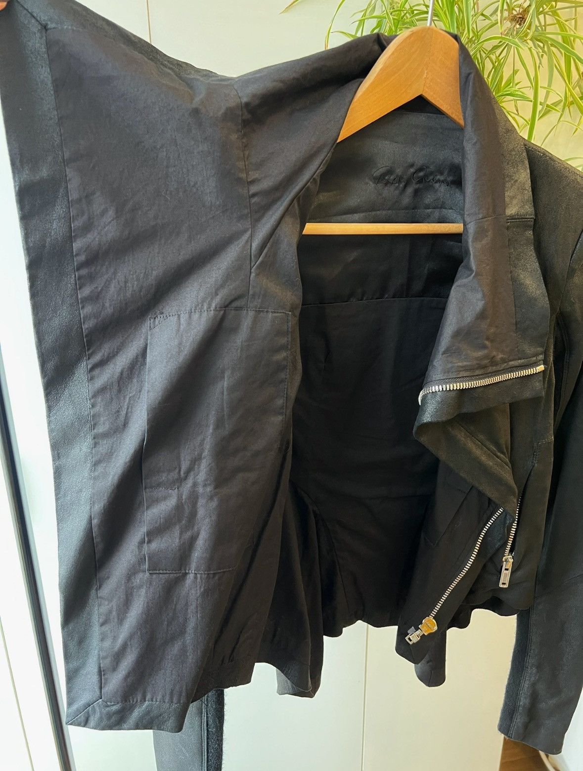 Rick Owens Rick Owen’s leather jacket Size US S / EU 44-46 / 1 - 2 Thumbnail