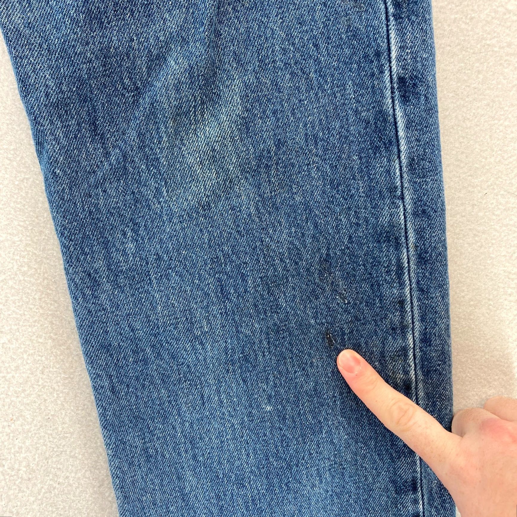 Gap VINTAGE Gap 1969 Jeans Mens 30x32 Straight Leg Dark Stone Wash Blue Denim Y2K Size US 30 / EU 46 - 5 Thumbnail