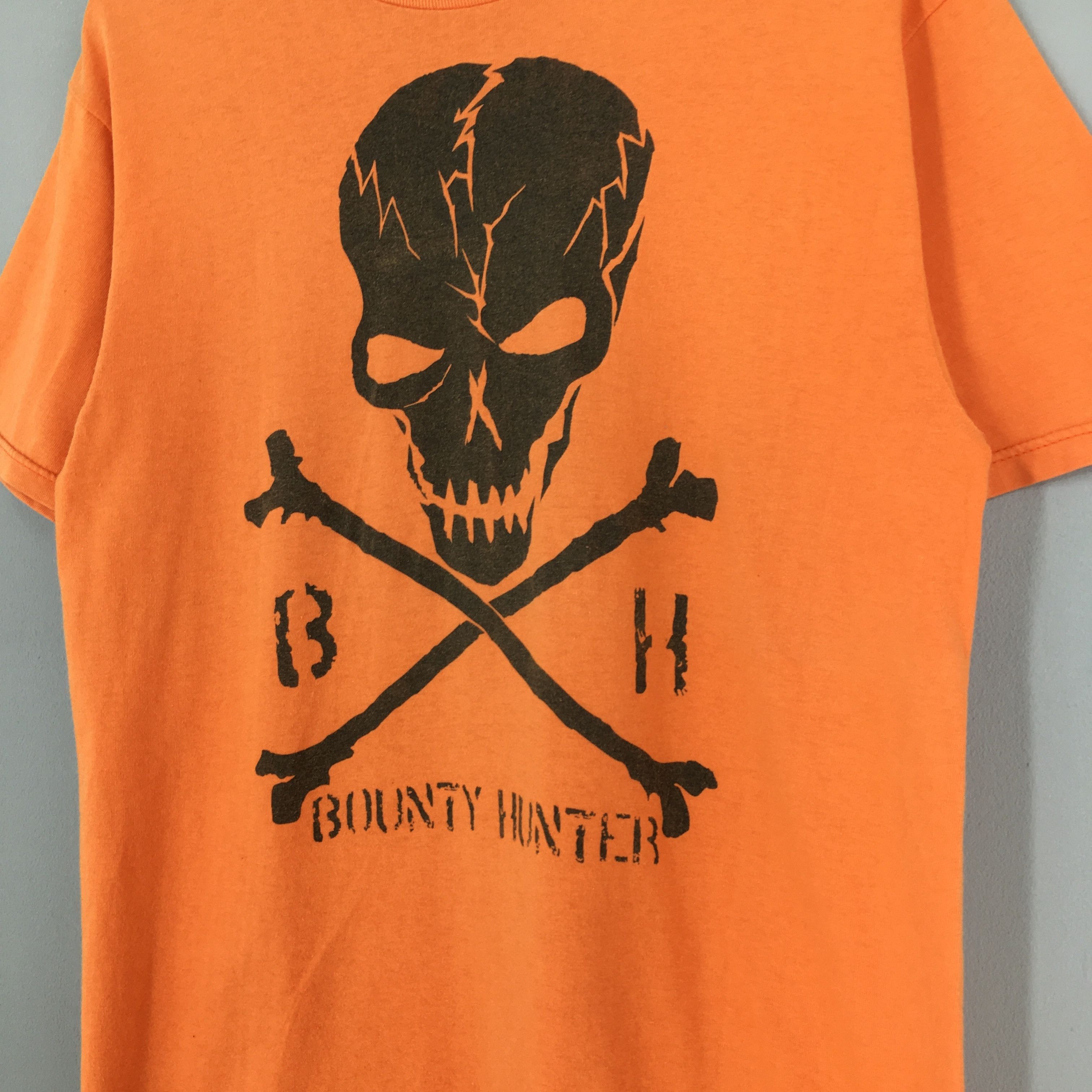 Number (N)ine Vintage Bounty Hunter Japan Skull Bones Tshirt Medium Size US M / EU 48-50 / 2 - 4 Thumbnail