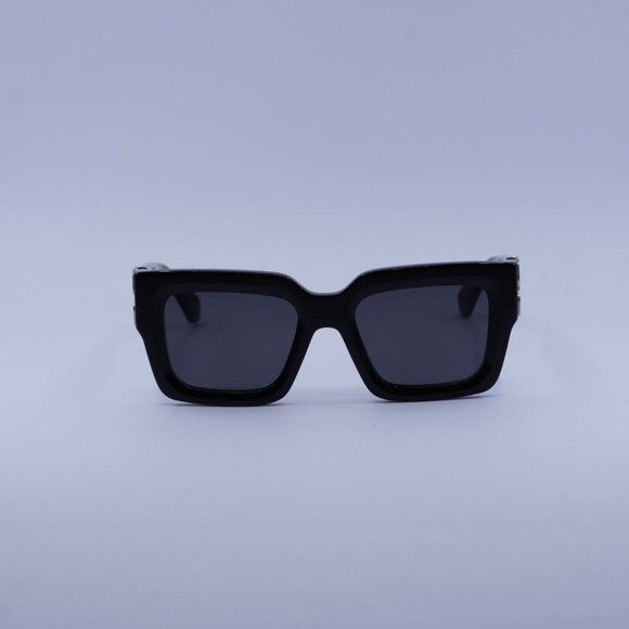 Off-White Off-White OERI14D MYSTIC 1007 Sunglasses Black Square Frame Size ONE SIZE - 3 Thumbnail