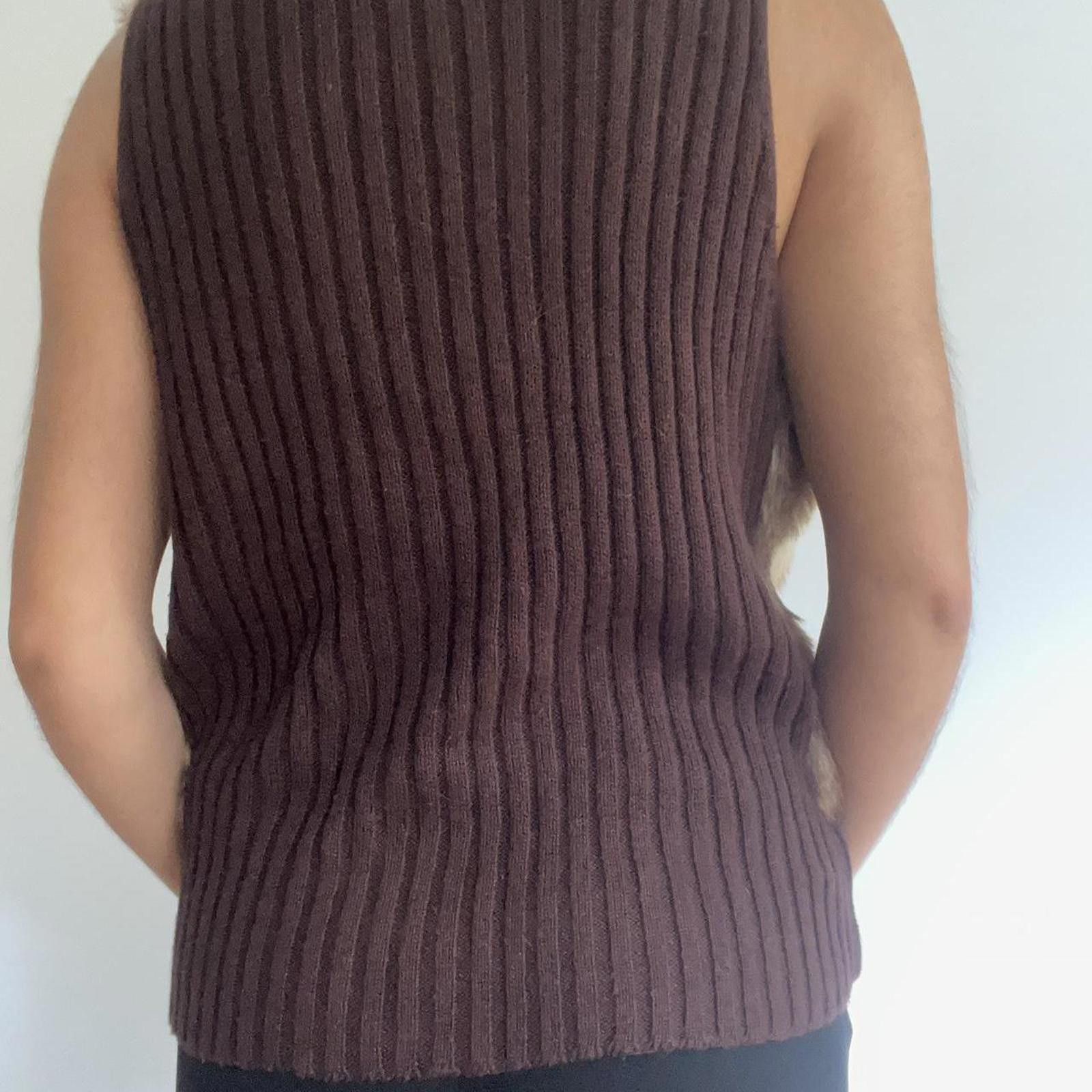 Other Faux fur vest with a high collar and zipper closure Size L / US 10 / IT 46 - 8 Thumbnail